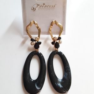 Princess Accessories Dangle Acrylic Earrings